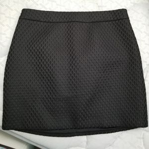 EXPRESS Black Fishnet Textured Pencil Skirt Goth Scene